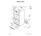 Maytag MFF2258FEZ02 cabinet parts diagram