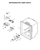 Refrigerator liner parts
