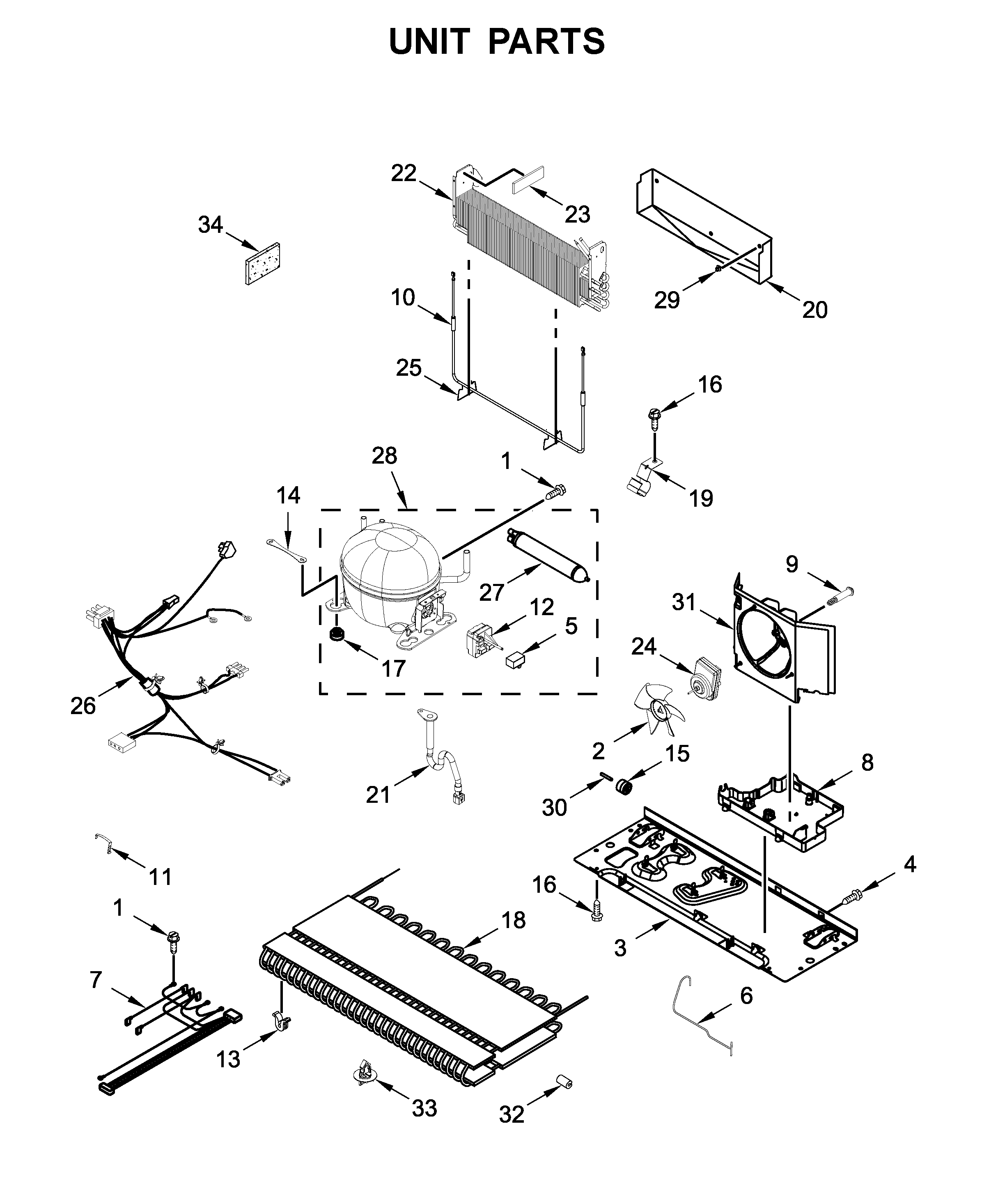 Unit parts