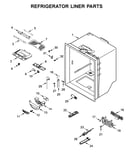 Refrigerator liner parts