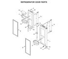 Maytag MFC2062FEZ02 refrigerator door parts diagram