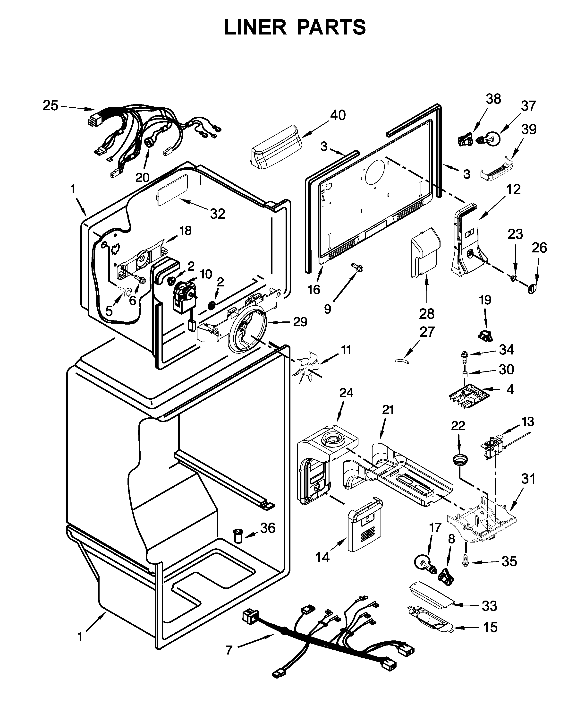 Liner parts