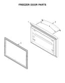 Freezer door parts