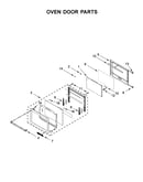 Oven door parts