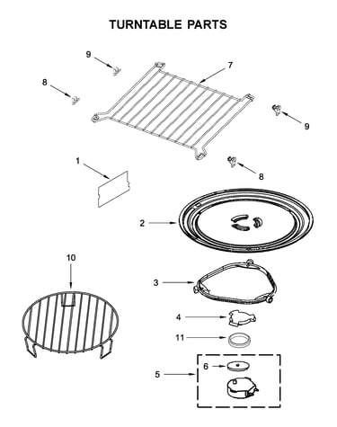 Turntable parts
