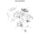 Maytag MMV1174HK0 air flow parts diagram
