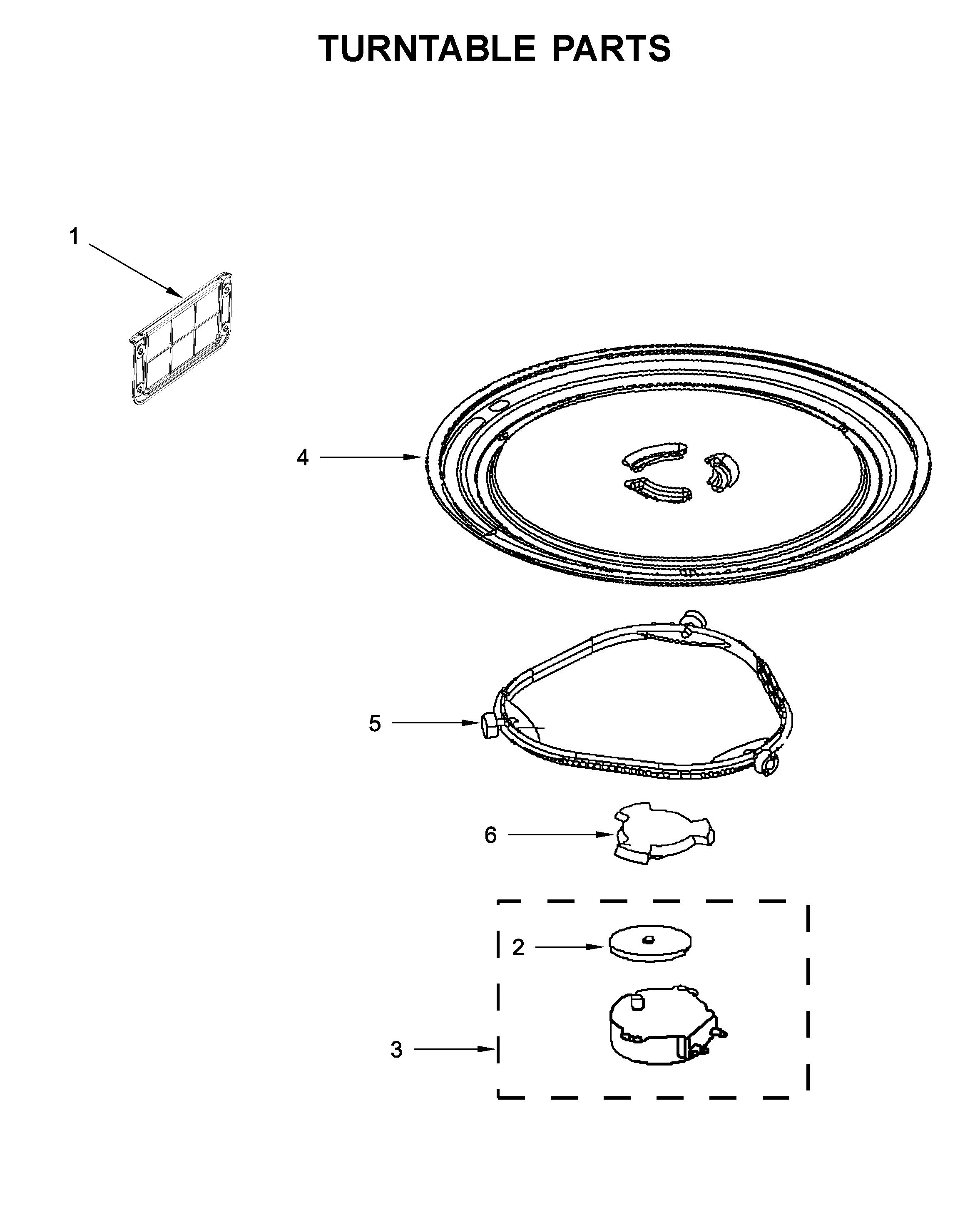 Turntable parts