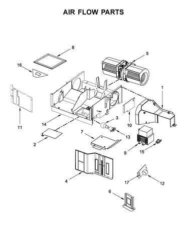Air flow parts
