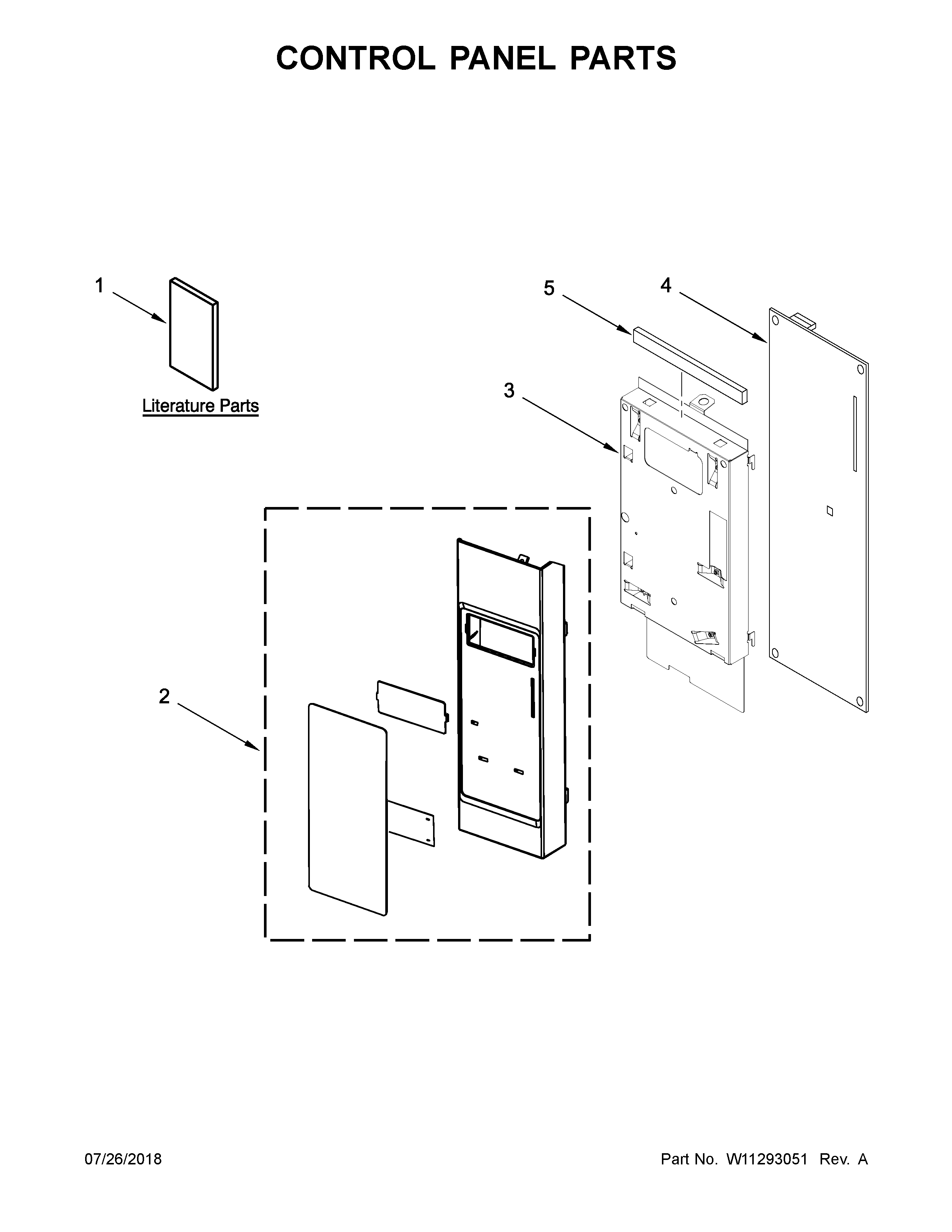 CONTROL PANEL PARTS