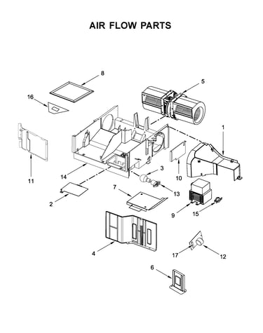 Air flow parts