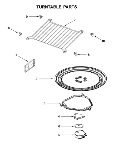 Turntable parts