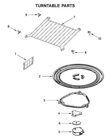 Turntable parts