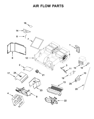 Air flow parts