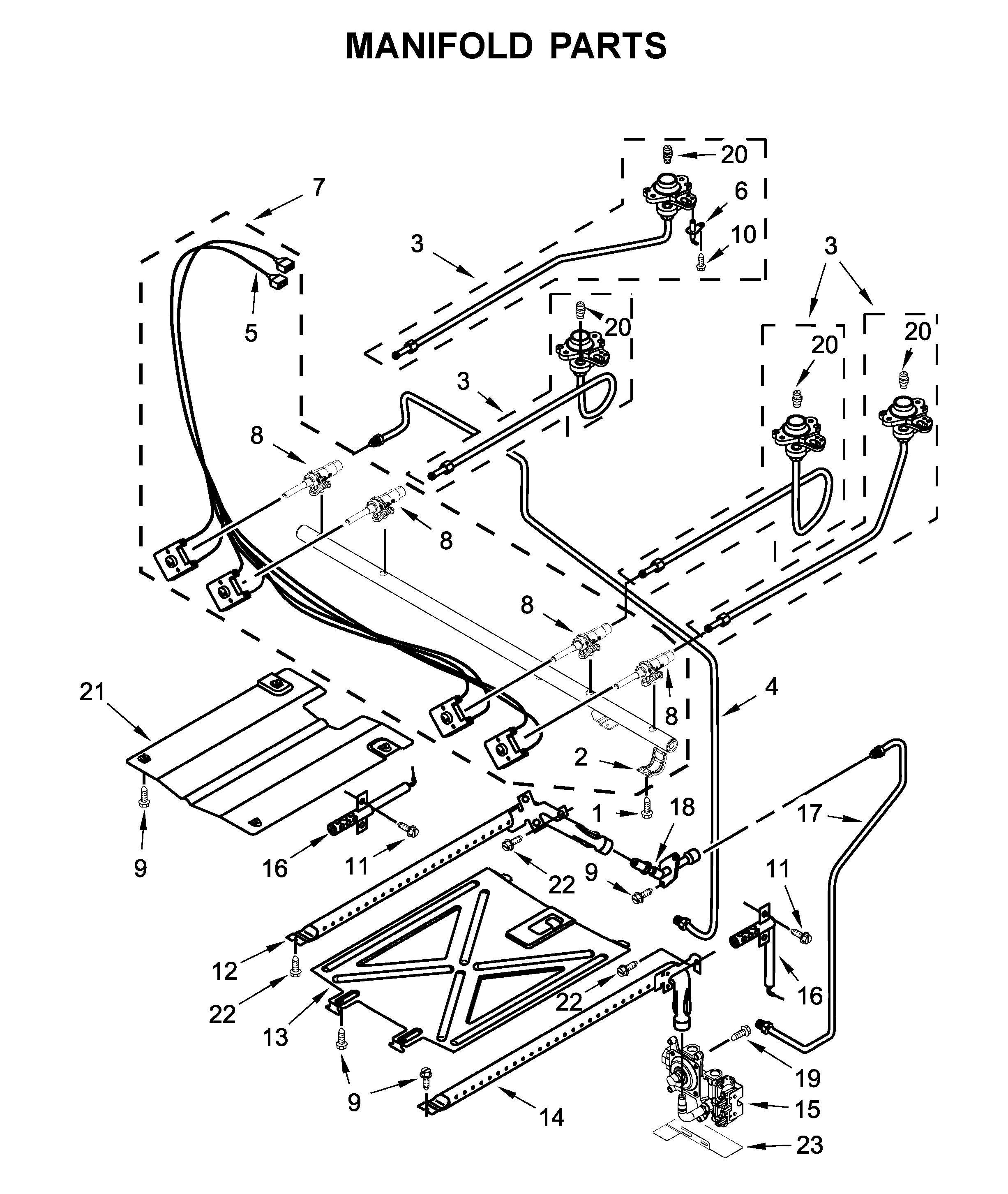 MANIFOLD PARTS