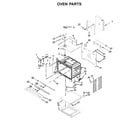 Whirlpool WOD51EC0AW05 oven parts diagram