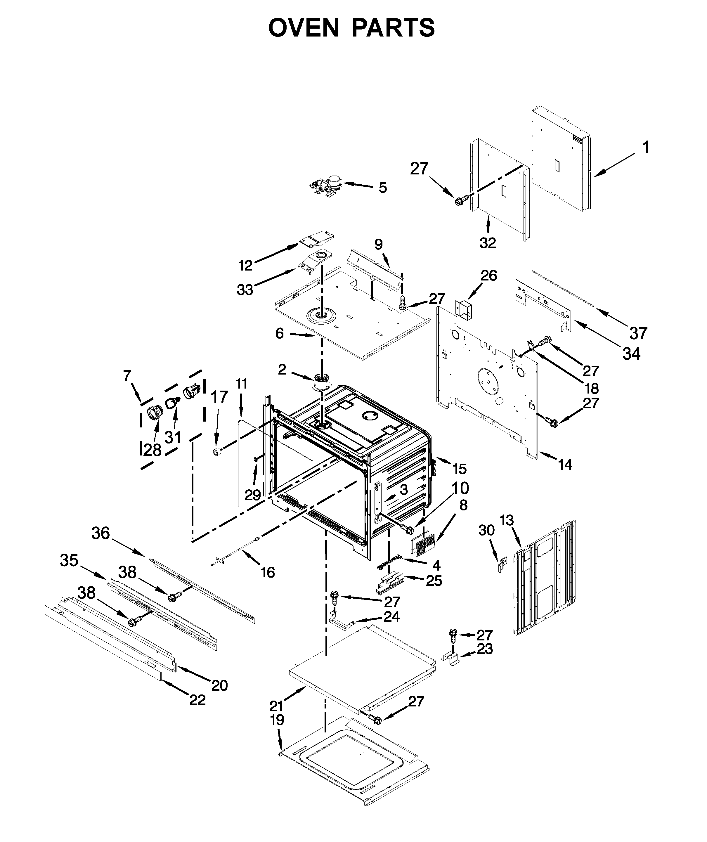 Oven parts