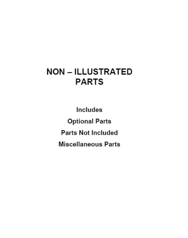 Optional parts (not included)