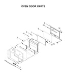 Oven door parts
