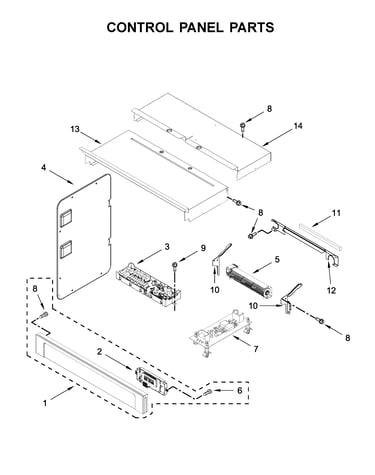 Control panel parts