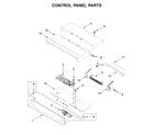 Maytag MEW9527FZ03 control panel parts diagram