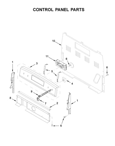 Control panel parts