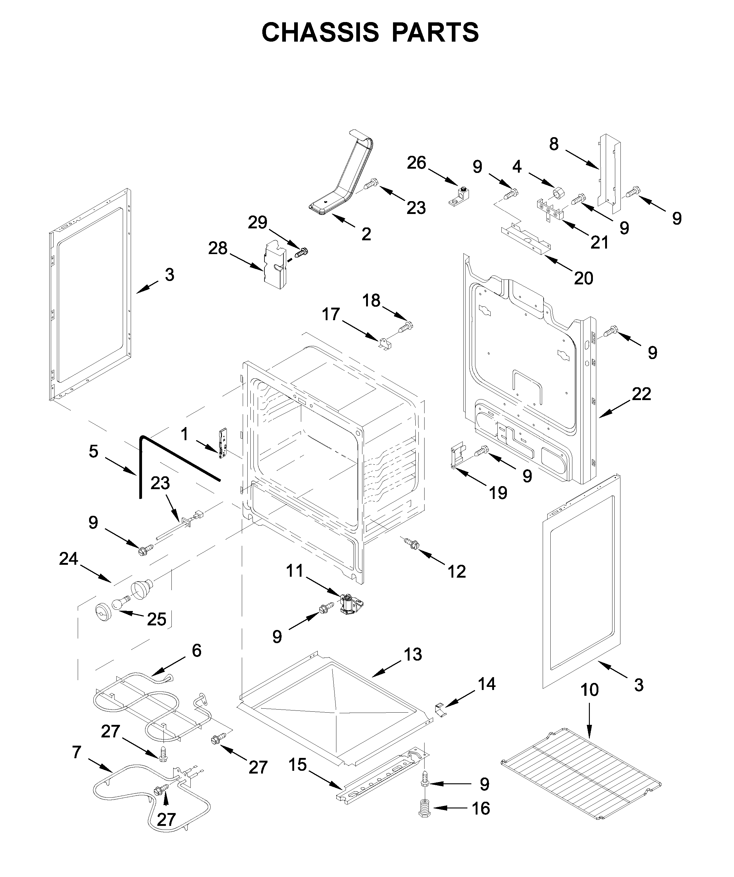 Chassis parts