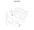 Amana AER6303MFS2 door parts diagram