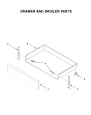 Drawer and broiler parts