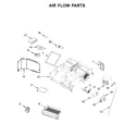 Amana AMV6502REW7 air flow parts diagram