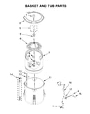 Basket and tub parts