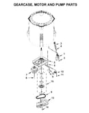 Gearcase, motor and pump parts