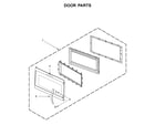 Amana AMV6507RGS2 door parts diagram