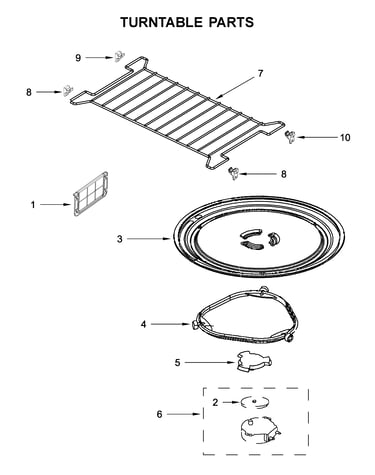 Turntable parts