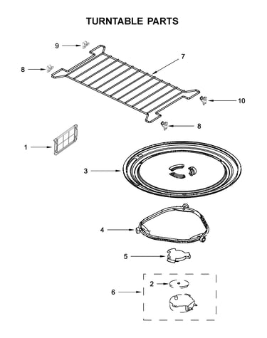 Turntable parts