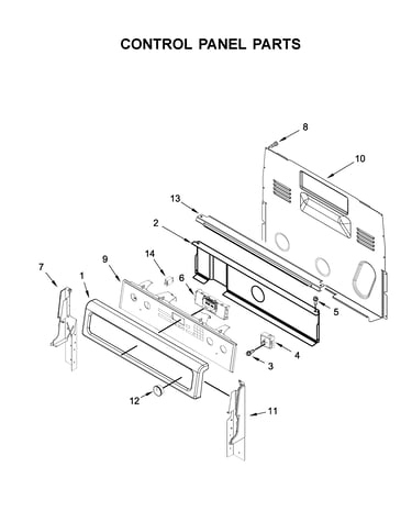 Control panel parts