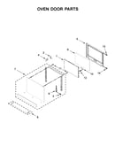Oven door parts