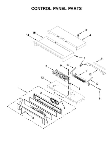 Control panel parts