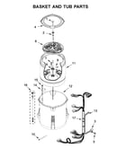 Basket and tub parts