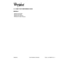 Whirlpool WMH53521HB2 cover sheet diagram
