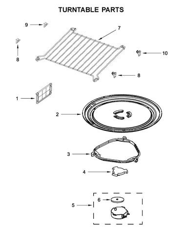 Turntable parts
