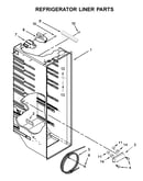 Refrigerator liner parts