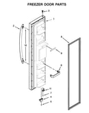 Freezer door parts