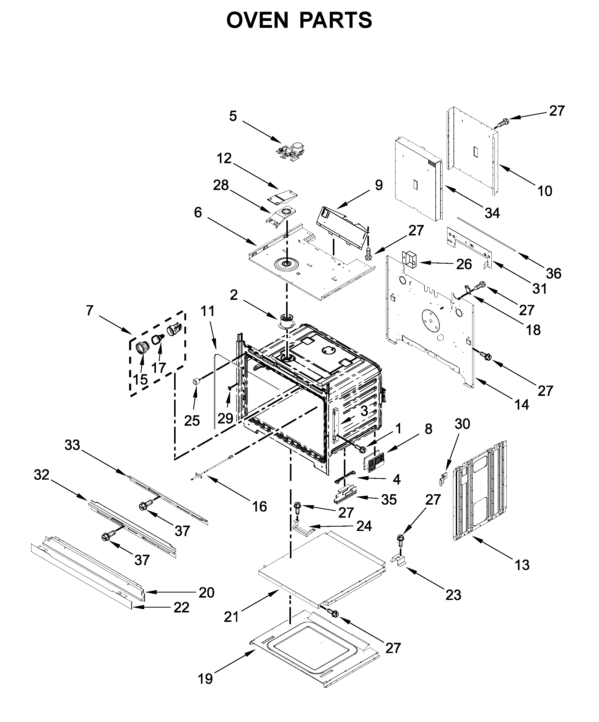 Oven parts