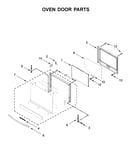 Oven door parts