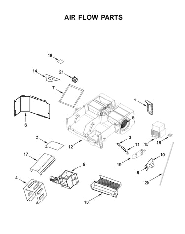 Air flow parts