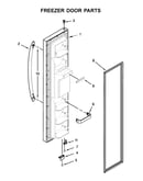 Freezer door parts