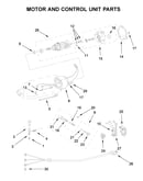 Motor and control unit parts