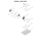 Maytag YMET8800FZ01 internal oven parts diagram