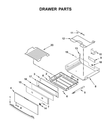 Drawer parts