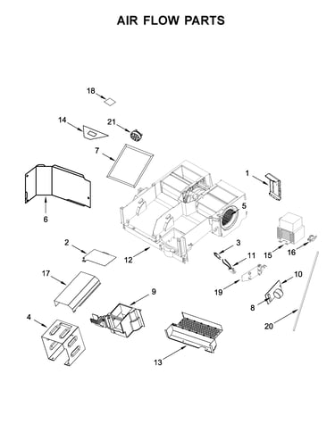 Air flow parts